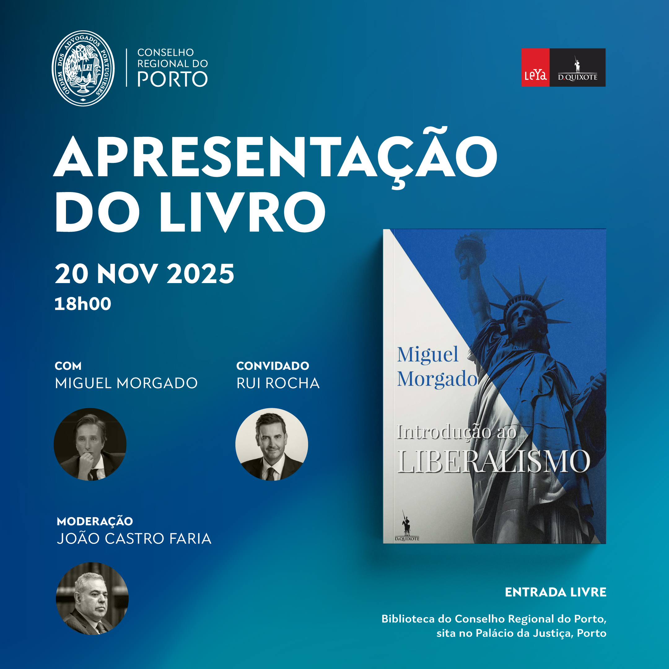 Apresentação do livro: 'Introdução ao Liberalismo'